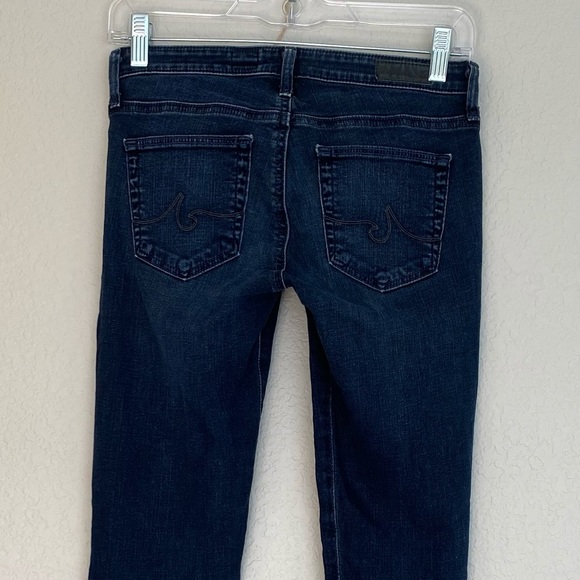 AG ADRIANO GOLDSCHMIED The Absolute Legging Extreme Skinny Jeans Size 25 Dark - Picture 7 of 13